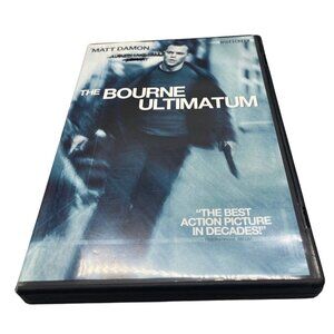 The Bourne Ultimatum DVD Widescreen PG13 2007 English 1hr 56Mins Universal READ